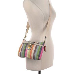 Coach 65th Anniversary Edition Legacy Striped Crossbody Bag